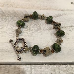 Sterling Silver Gemstone Bracelet
