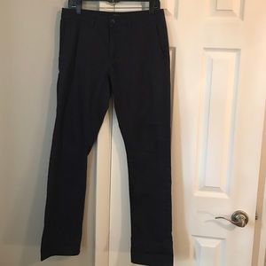 OBEY navy blue slim fit chinos 30X32