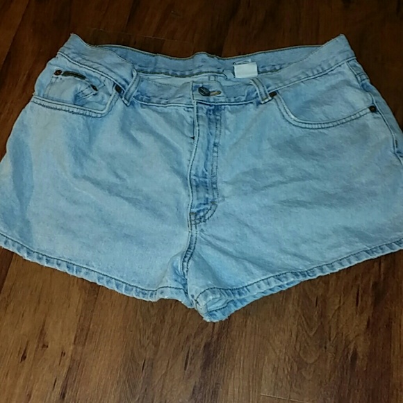 Classic high wasited ck jean shorts