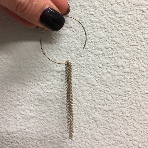 Dangle Hoop Earring.