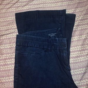 BootCut/Flare The Limited Dark Wash Denim Jeans