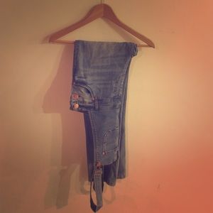 Girls XL Stretch Overalls