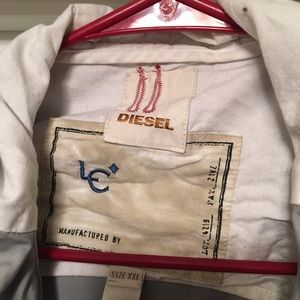 Men diesel windbreaker.