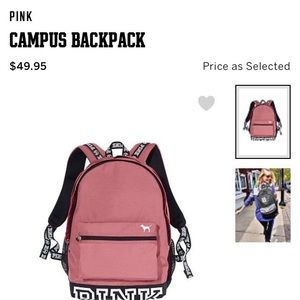 VS Pink backpack