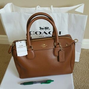 Coach mini satchel