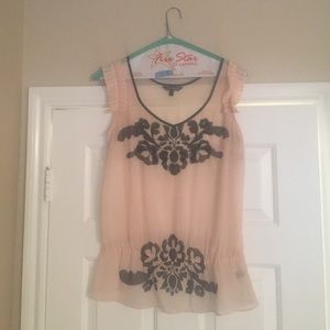 Vintage Express sheer blouse