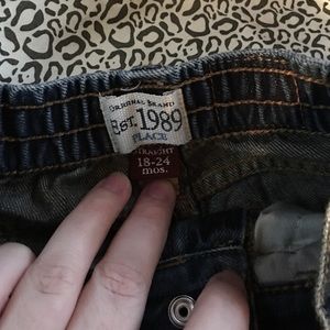 Toddler jeans never worn