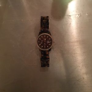 Michael Kors Tortoise shell watch