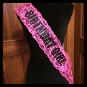 Birthday Girl Sash