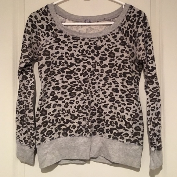 Leopard Print Sweatshirt