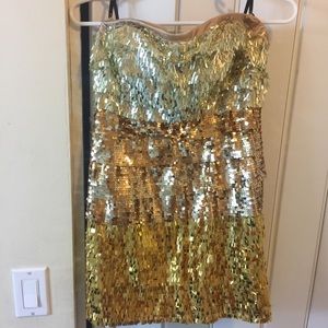Bebe Stunner mini dress