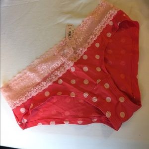 NWT Victoria Secret Low-Rise Hiphugger Small Panty