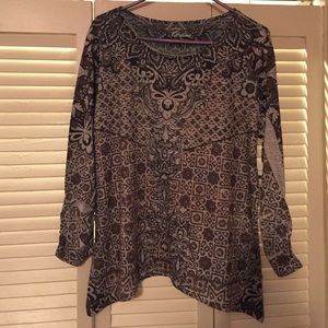 Kim Rogers size Large casual/dress shirt