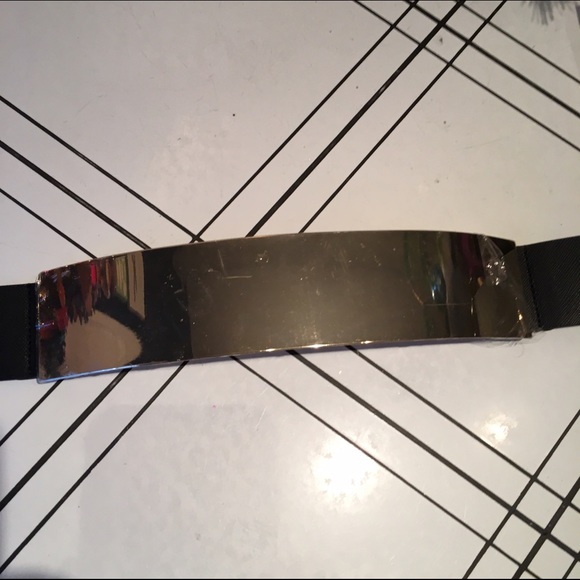 H&M gold belt, medium