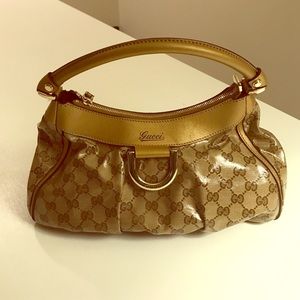 Authentic vintage Gucci bag.