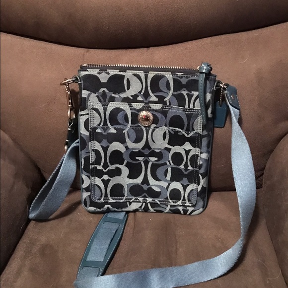 Coach cross body purse