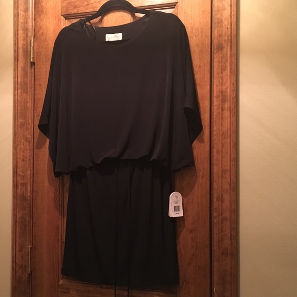 Black Jessica Simpson dress (wear it 3 ways)