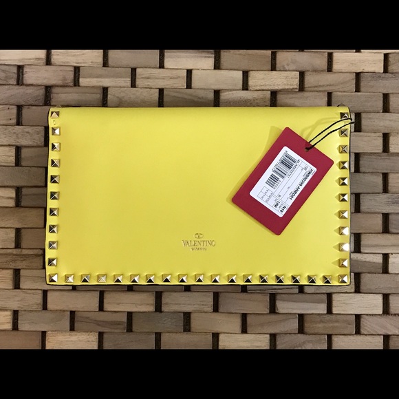 Rockstud Flapback Clutch