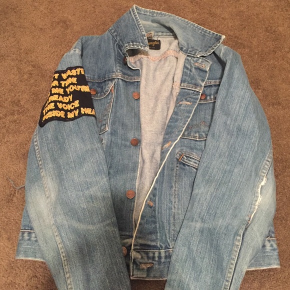 Blink 182 jean jacket