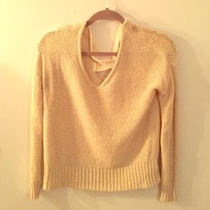 Cream urban outfitters sweater!!!
