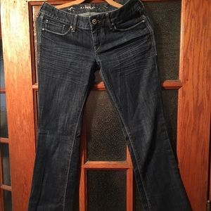 Express Barely Boot Cut Jeans