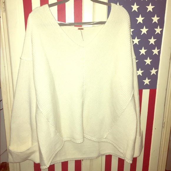 Freepeople oversized bell sleeve sweater
