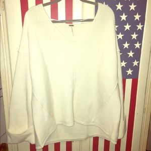 Freepeople oversized bell sleeve sweater