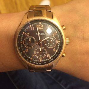 Fossil Watch rose gold