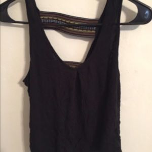 Black tank w/ design