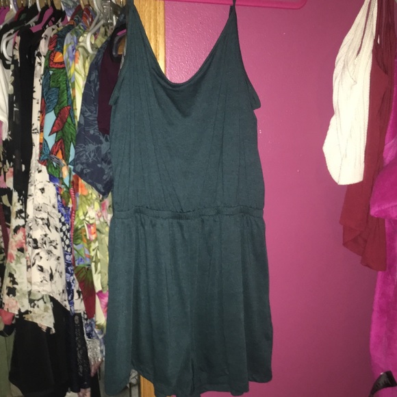Olive Green Romper