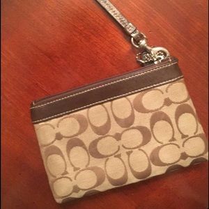 Coach wristlet