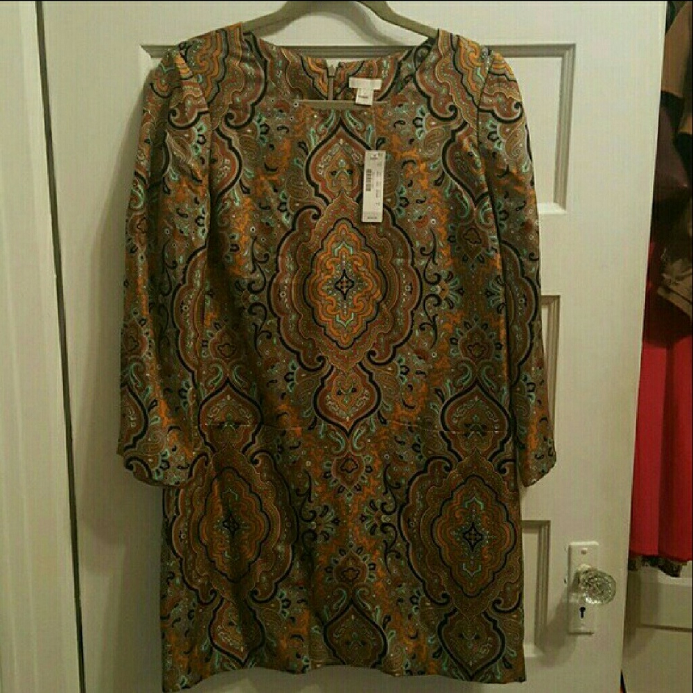 JCrew Silk Dress NWT