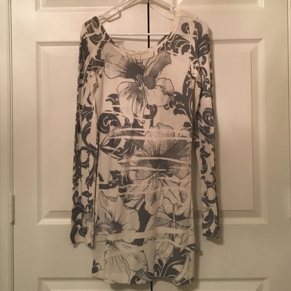 Long sleeve sweater dress