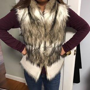 Zara Fur Vest