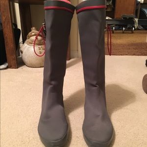 Foldable rainboots