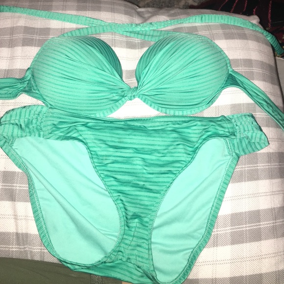 Charolette Russe Teal Swim Suit