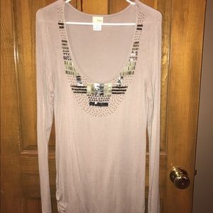 Daytrip tan tunic