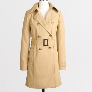 J crew trench coat