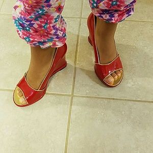 $$New no tag  Metro 7 red plataform size 8