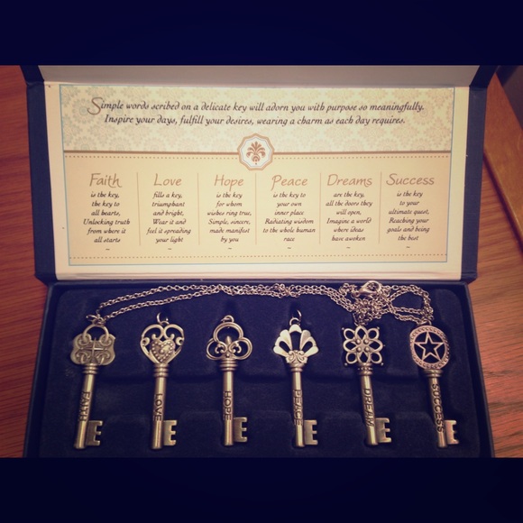Keys Necklace Keys Gift