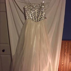NEW long white ivory dress