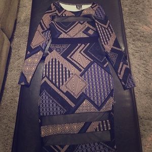 Print dress