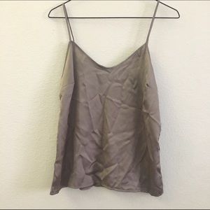 Zara Satin Cami Top