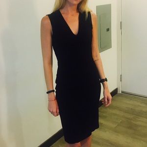 Stella McCartney sleek black dress size 0