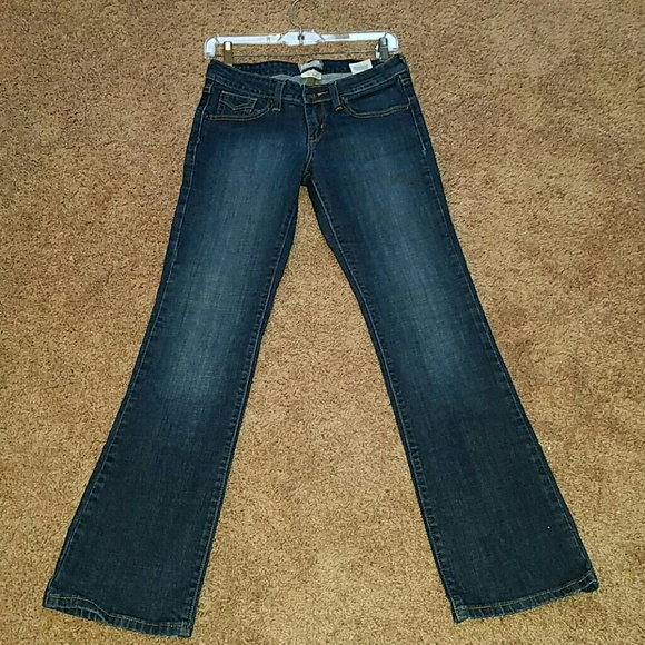 Levi low boot cut jeans