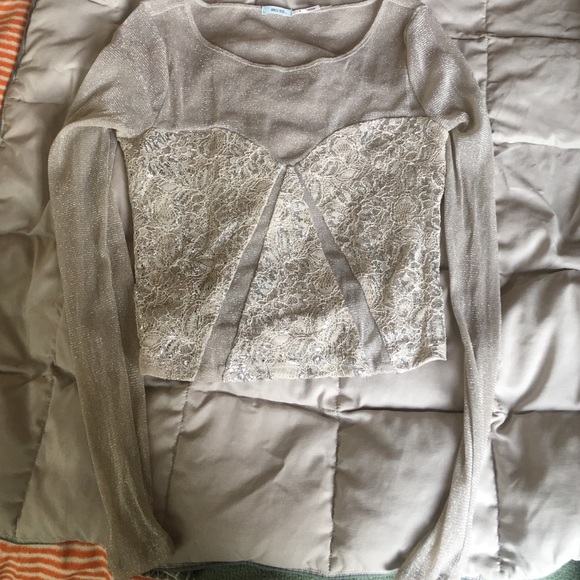 Kimchi Blue Long Sleeve Crop Top