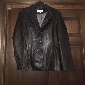 Leather Coat