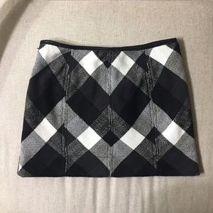 Freepeople checker mini skirt