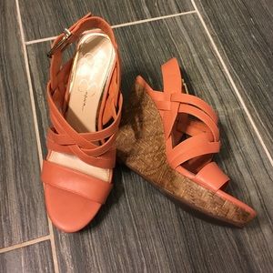 Jessica Simpson wedges.