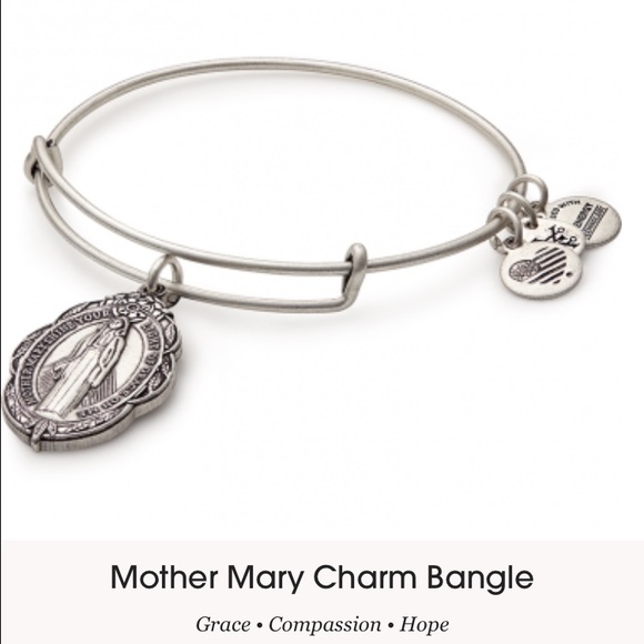Alex + Ani Mother Mary Bracelet ( Silver )